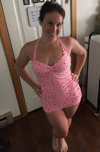 Vintage Inspired 1950s One Piece Swimsuit