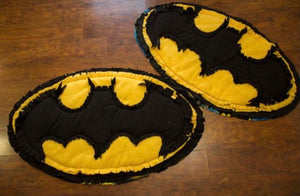 Batman Rag Quilts
