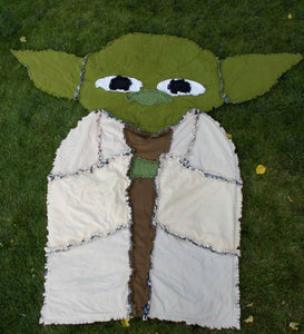 Yoda Rag Quilt